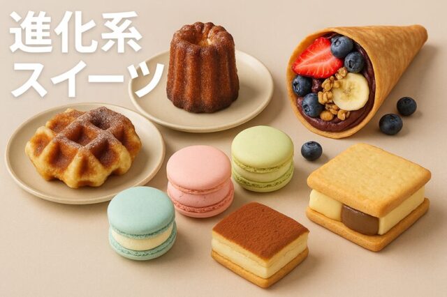 進化系スイーツ5選
