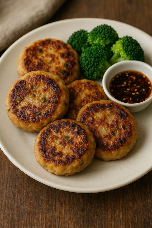 豆腐＆大豆ミートのヘルシーミニハンバーグ