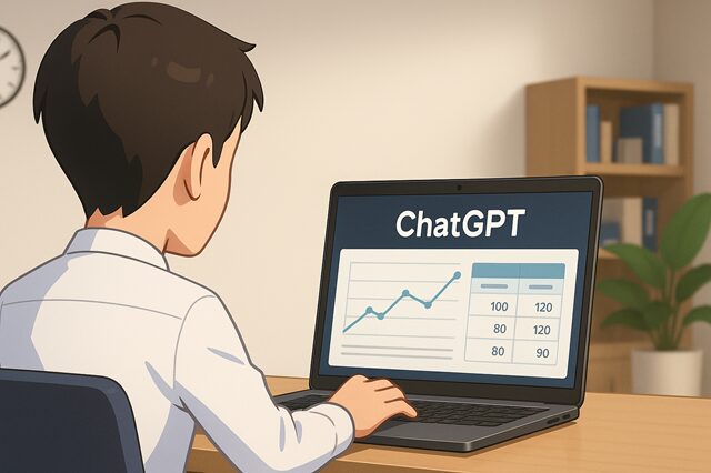 ChatGPTを使う新入社員