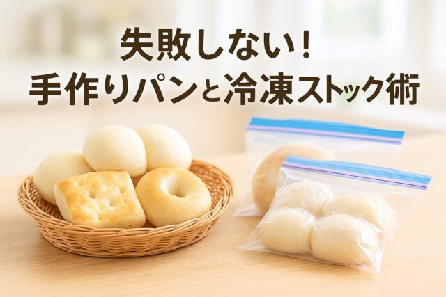 手作りパンのコツ＆人気レシピ10選｜保存・冷凍・失敗対策まで初心者向けに解説！