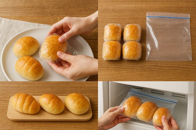 冷凍保存の手順