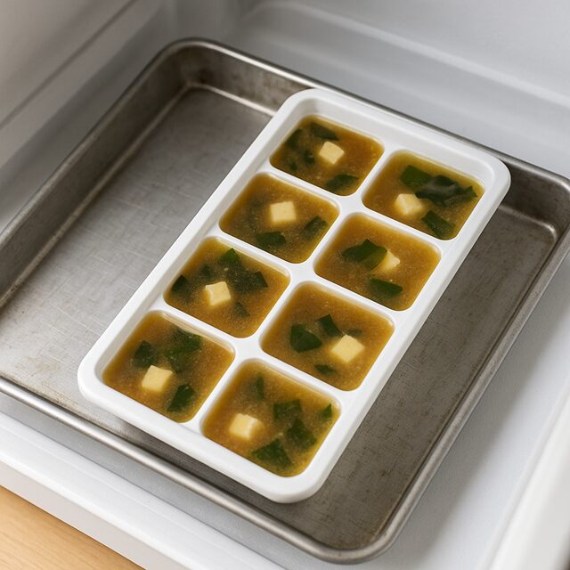 冷凍味噌汁キューブ