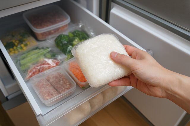 冷凍したごはん