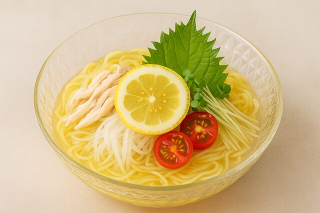レモン香る塩だれ冷やし中華
