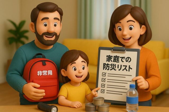 地震が頻発している今こそ見直したい！家庭でできる防災チェックリスト2025