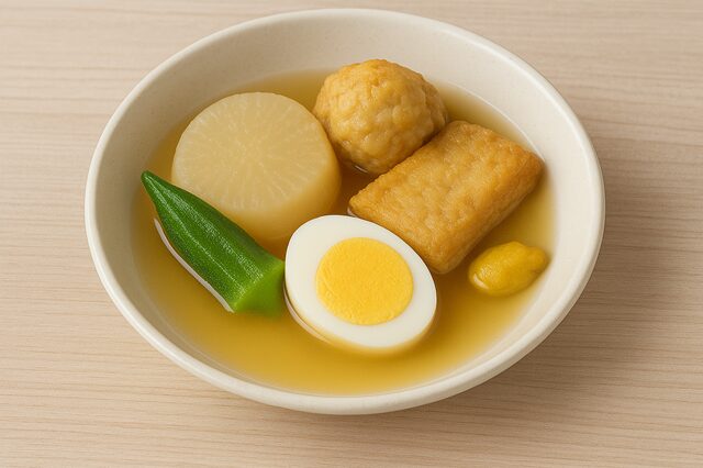堀川の「冷やし塩しょうがおでん」