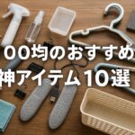 【2025年6月版】100均“神アイテム”ベスト10｜本当に使える！生活が変わる便利グッズ特集