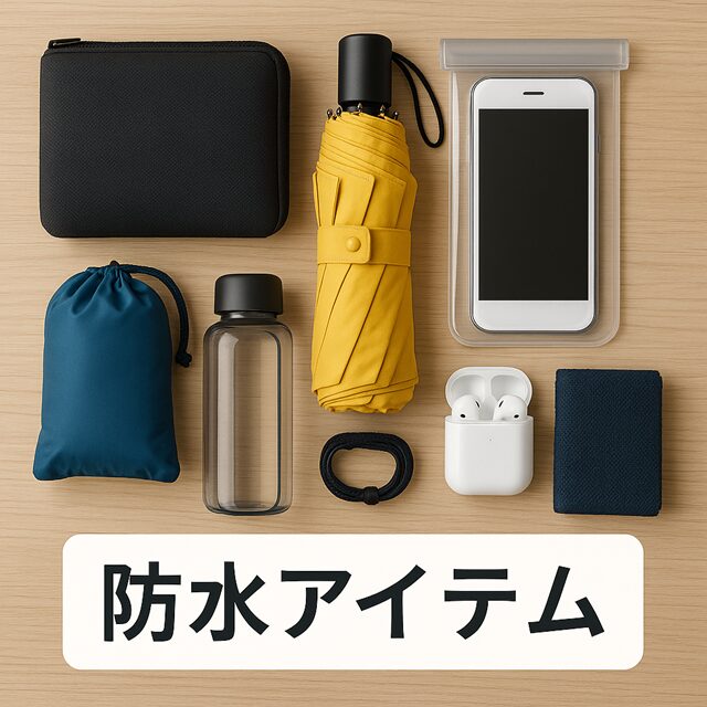 防水アイテム