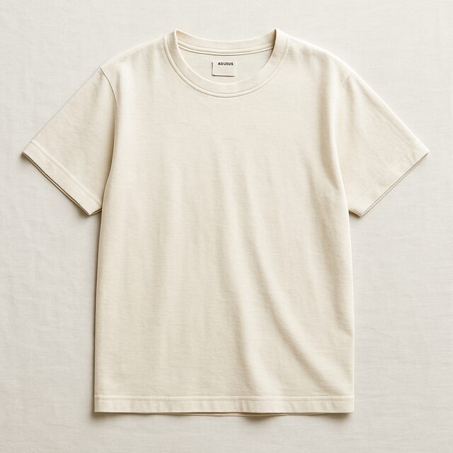 無印良品｜太番手天竺編みTシャツ