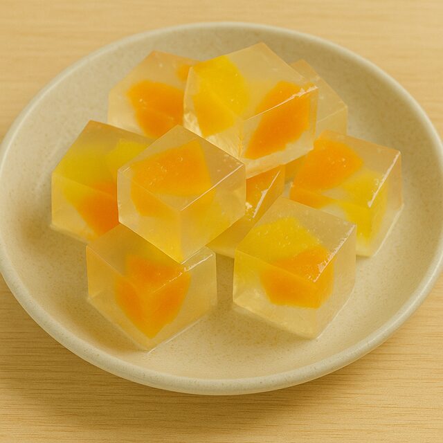 フルーツ寒天キューブ