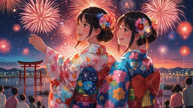 花火大会ヘアアレンジ＆浴衣映えコーデ10選