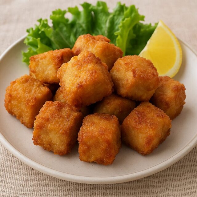 高野豆腐の唐揚げ