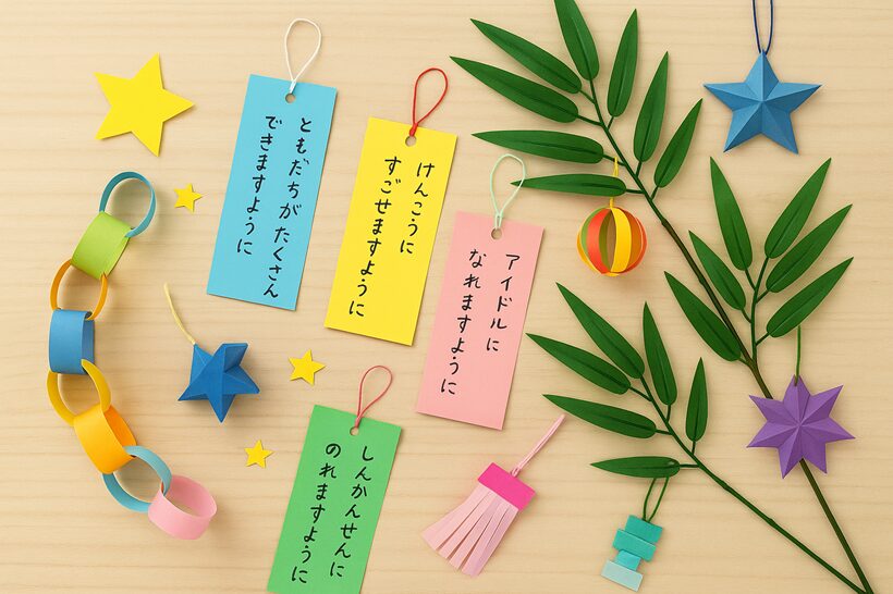 【保存版】七夕の短冊の書き方&飾りの作り方|子どもも大人も楽しめる願い事と手作りアイデア集|2025年