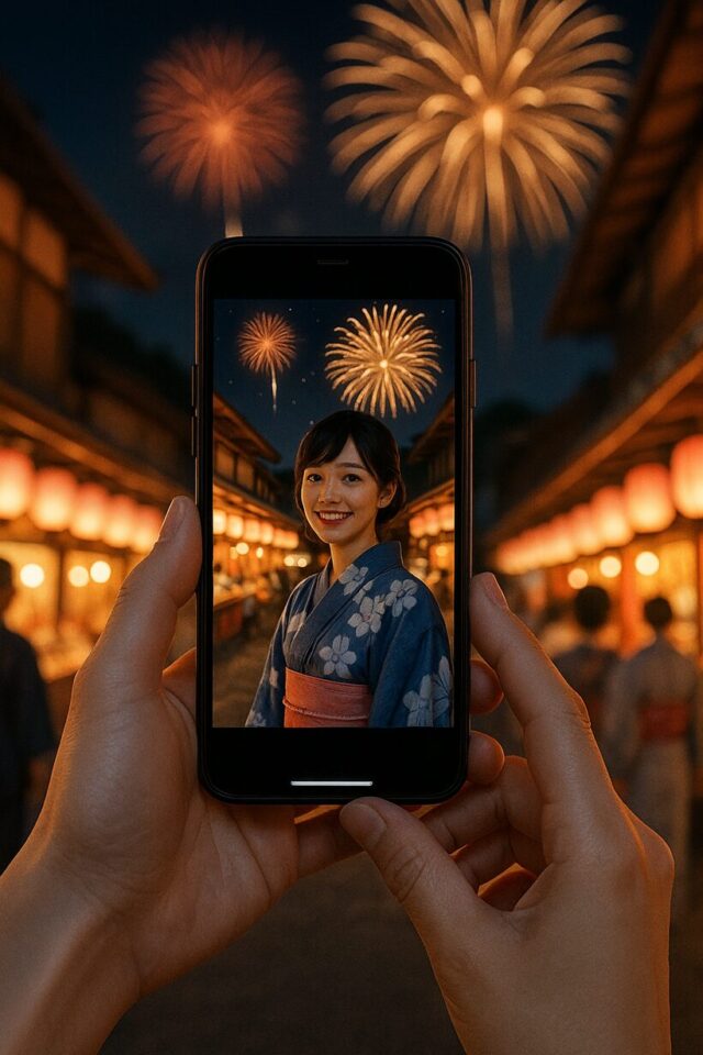 夜でも明るく！スマホで上手に撮るコツ