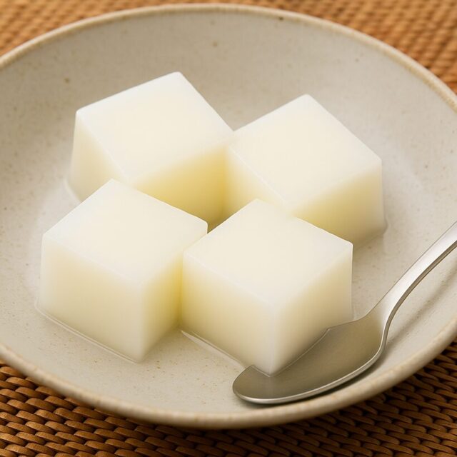 ミルク寒天（やさしい甘さとつるん食感）