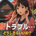 集合住宅やご近所の騒音トラブル対策