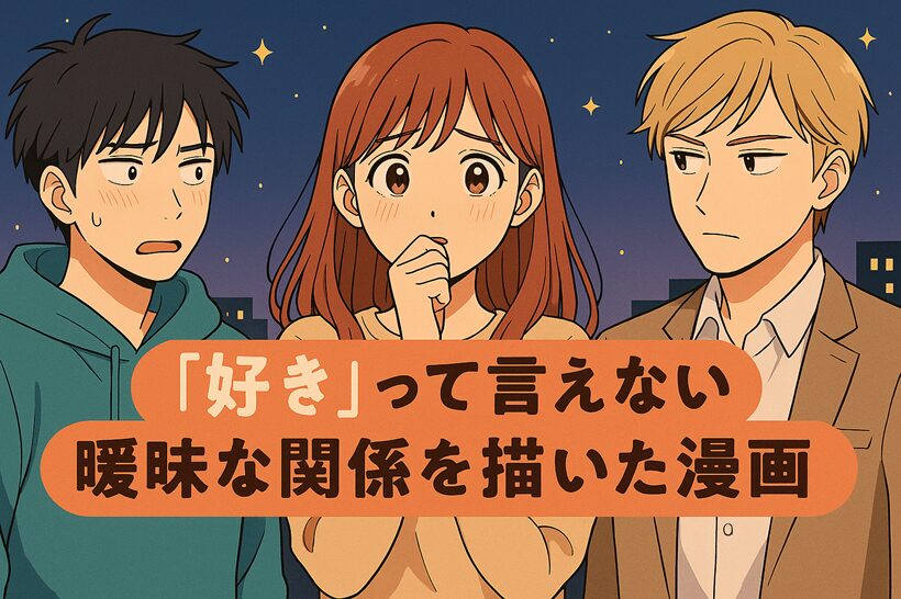 “好き”って言えない夜に読む漫画10選