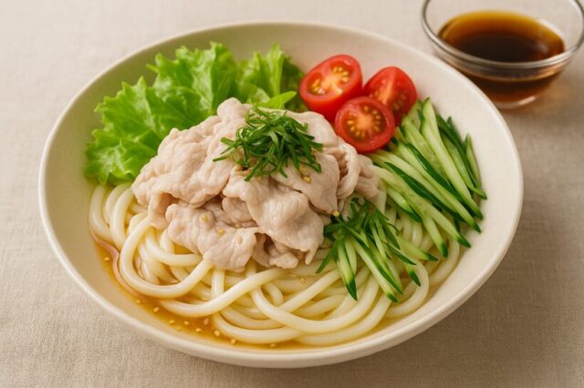 冷やし豚しゃぶうどん