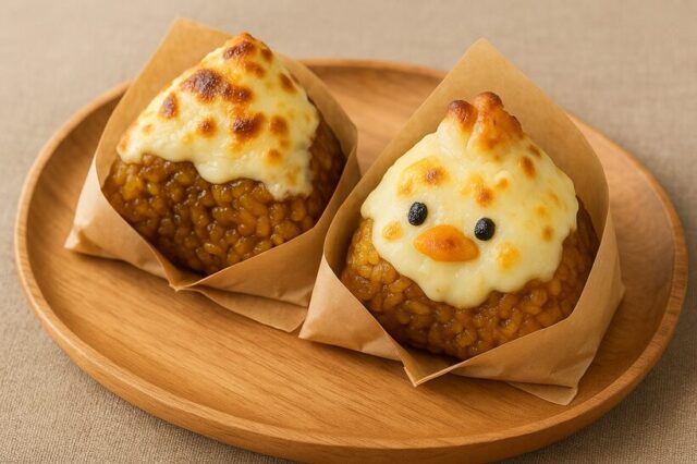 カレーおにぎりドリア風