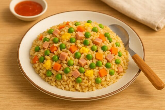 オートミールチャーハン