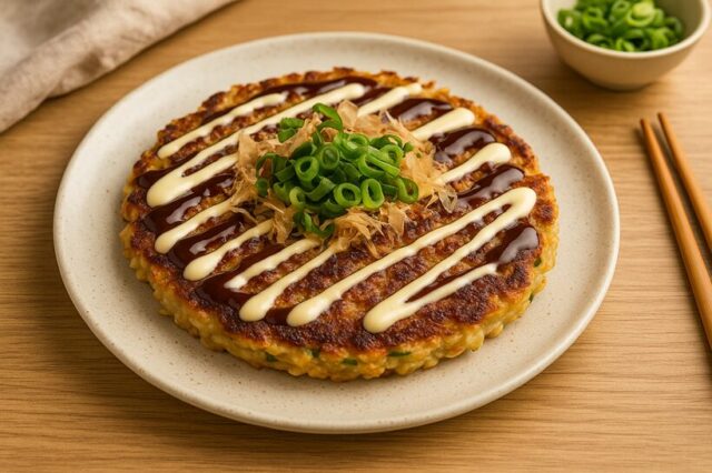 オートミールお好み焼き