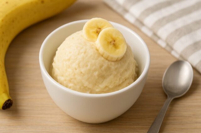 冷凍バナナアイス