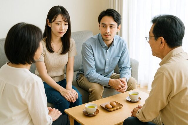 義実家帰省のストレスを軽減する