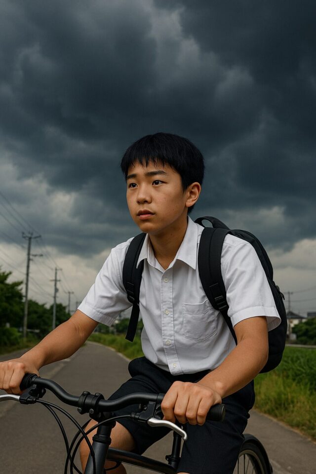 夏の自転車トラブル