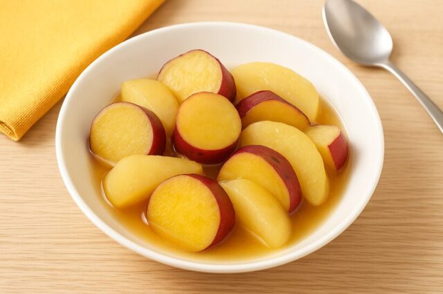 7. さつまいもとりんごの甘煮