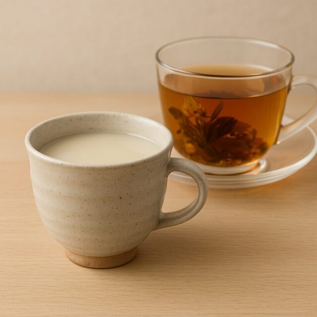 甘酒（ノンアルコール）やハーブティー