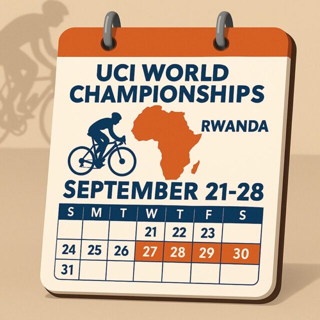 UCI世界選手権ロードレース2025日程