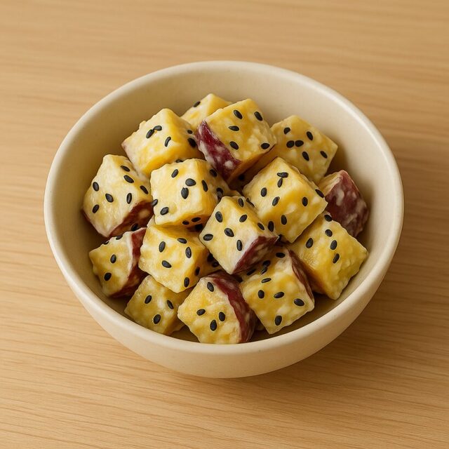 さつまいもと胡麻のサラダ