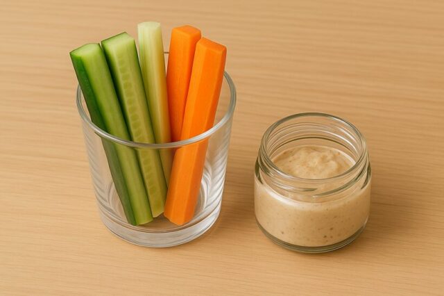 野菜スティック×味噌マヨディップ