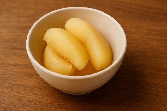 りんごのコンポート