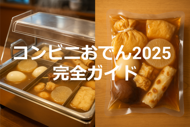 コンビニおでん2025｜「買い方・持ち帰り・パック活用」ぜんぶ分かる実践ガイド