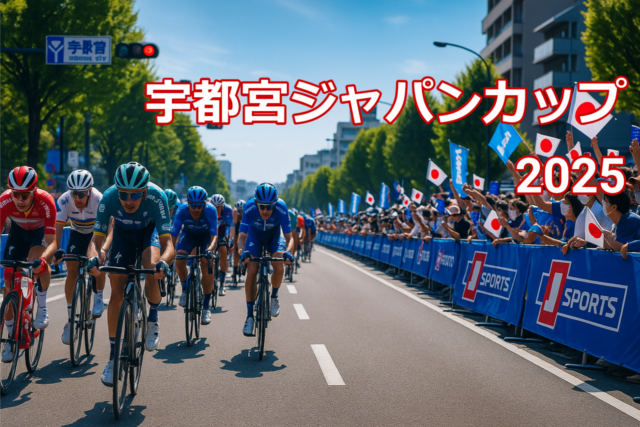 宇都宮ジャパンカップ2025観戦ガイド｜どこで見れる？日程・放送配信・見どころまとめ