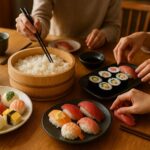 家族で囲むおうち寿司の食卓｜寿司の日（11月1日）