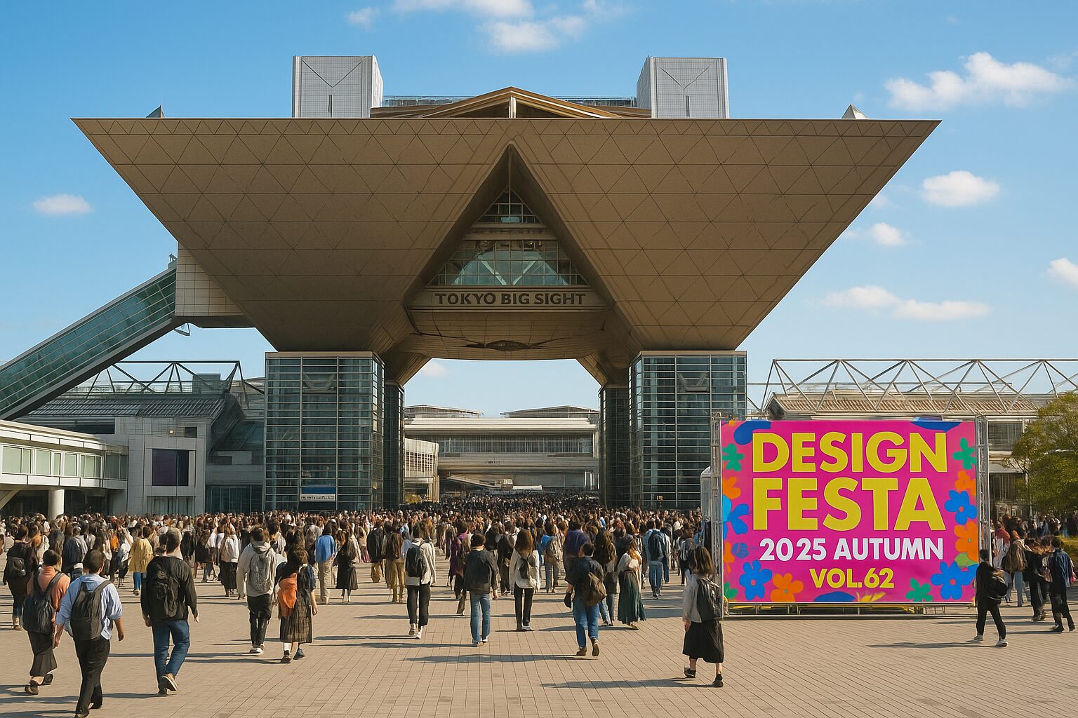 デザインフェスタ2025秋の会場イメージ