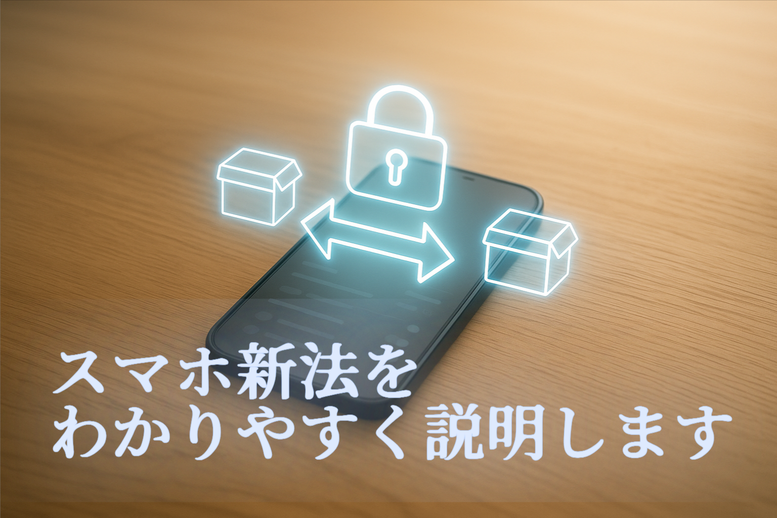 スマホ新法をわかりやすく説明します