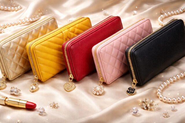 開運カラーの財布