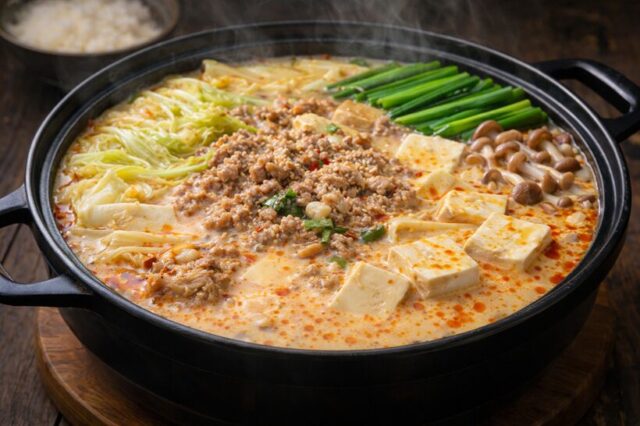 坦々クリーム鍋