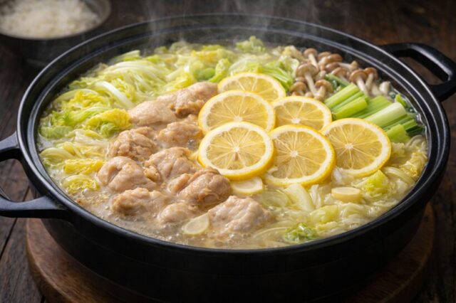 レモン塩鍋（爽やか×だし感の進化系）