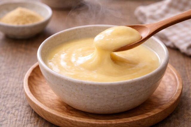 卵と牛乳のやさしいカスタード