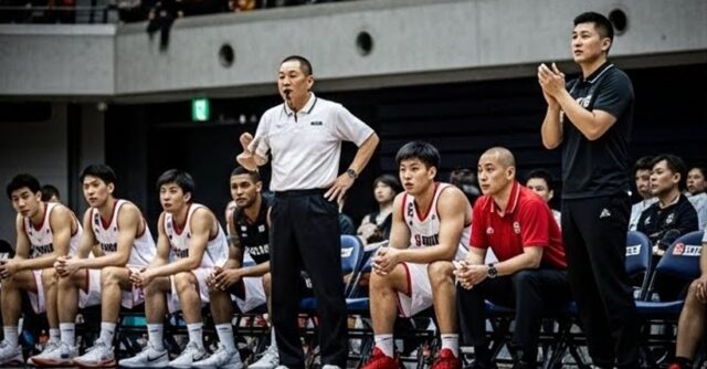 Bリーグのベンチワークの様子