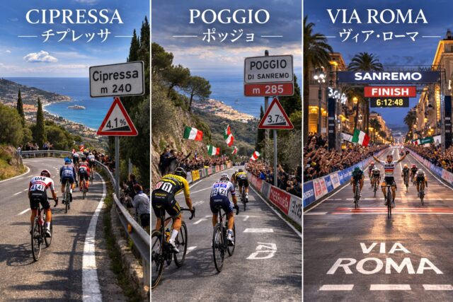 チプレッサ、ポッジョ、ヴィア・ローマ