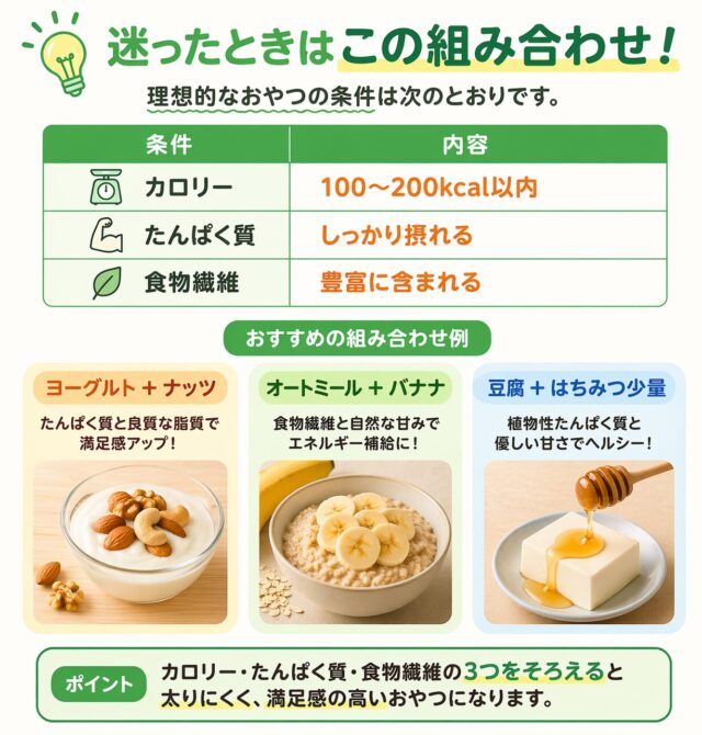 「低カロリー＋高たんぱく＋食物繊維」のバランスの良い組み合わせ