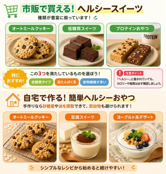 ヘルシースイーツの例