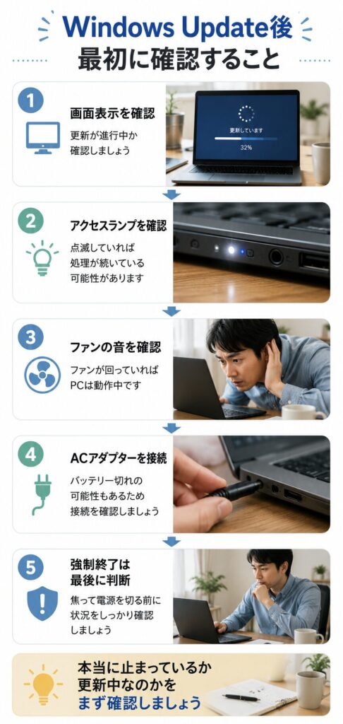 Windows Update後の確認ガイド