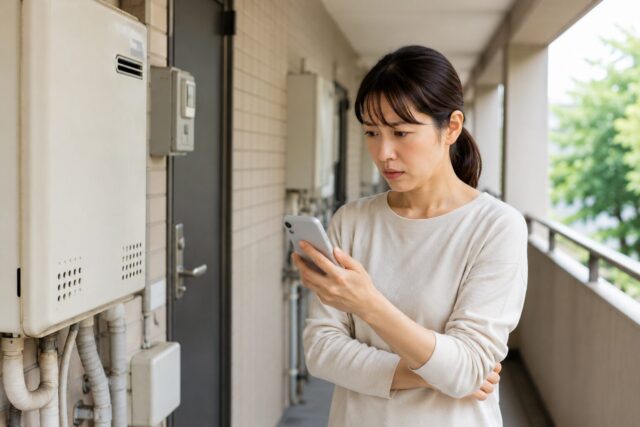 賃貸でお湯が出ない時の対応