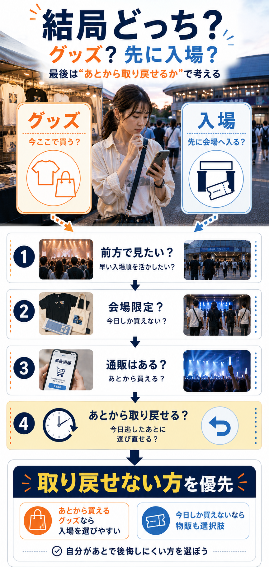 結局どっち?ライブ参戦判断ガイド